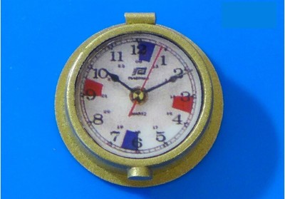 Model Boat Fittings Marine Bulkhead Clock 12mm CMBA116-20