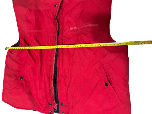 Gilet Haggar full zip rosso taglia XL - Foto 12 di 14