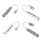 Type C 3.1 to 4 Port USB C HUB USB 3.0 Multi Splitter Adapter OTG For Computer