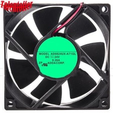 2-wire Cooling Fan for ADDA AD0824UX-A71GL 8025 DC24V 0.26A