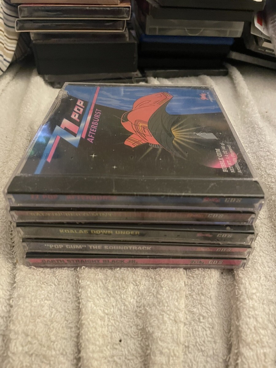 その他 Bubblegum [CD] VTG Lot of 5 Zeebs Bubble Gum CD Digital Gum Case ZZ Pop Pop