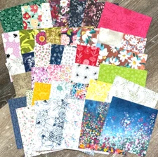Lot 40 sheets 6x6 Stampin' UP! Floral & Foliage Prints designer Papers Retired