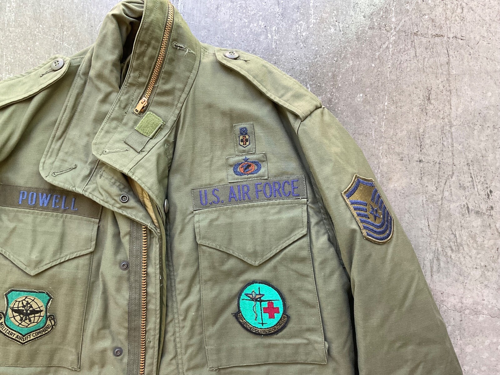 Named, Military Surplus Air Force Jacket and Shirt eBay