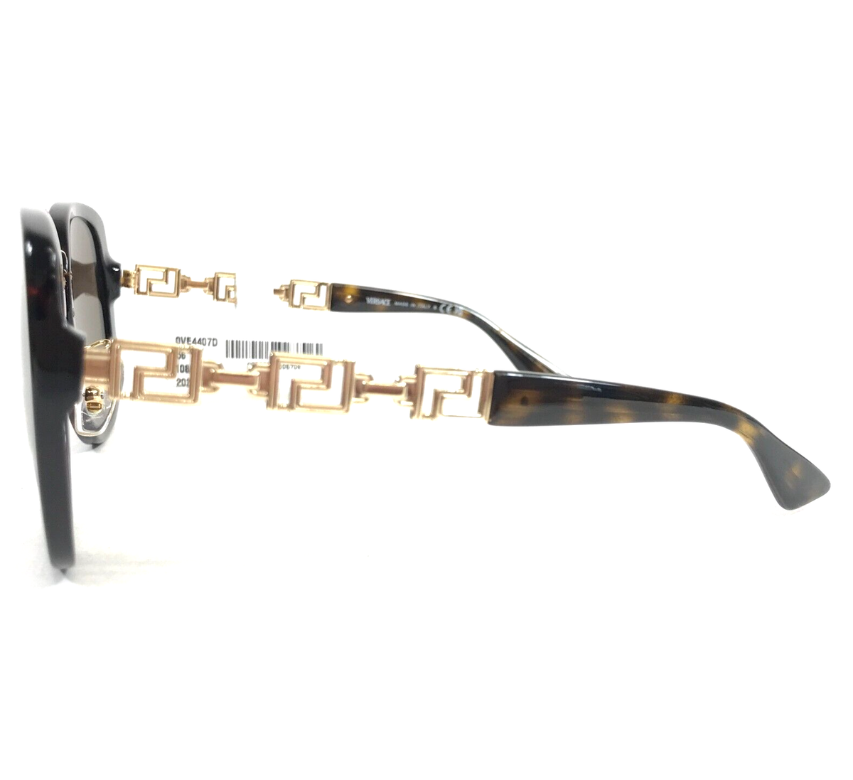 Versace Mod 4407 D 108/73 Tortoise Sunglasses NWT New Authentic Versace Sunglasses VE-4405 108/73 main image 4