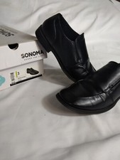 Boys Black Dress Shoes Size 3 Sonoma Sncristopher