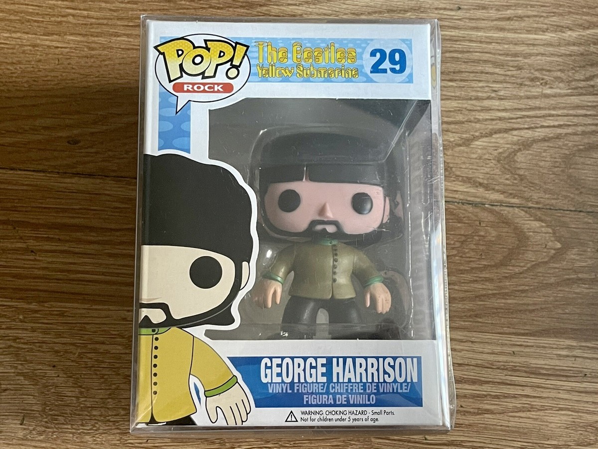 The Beatles Funko Pops Complete Set Of 5 With Protectors