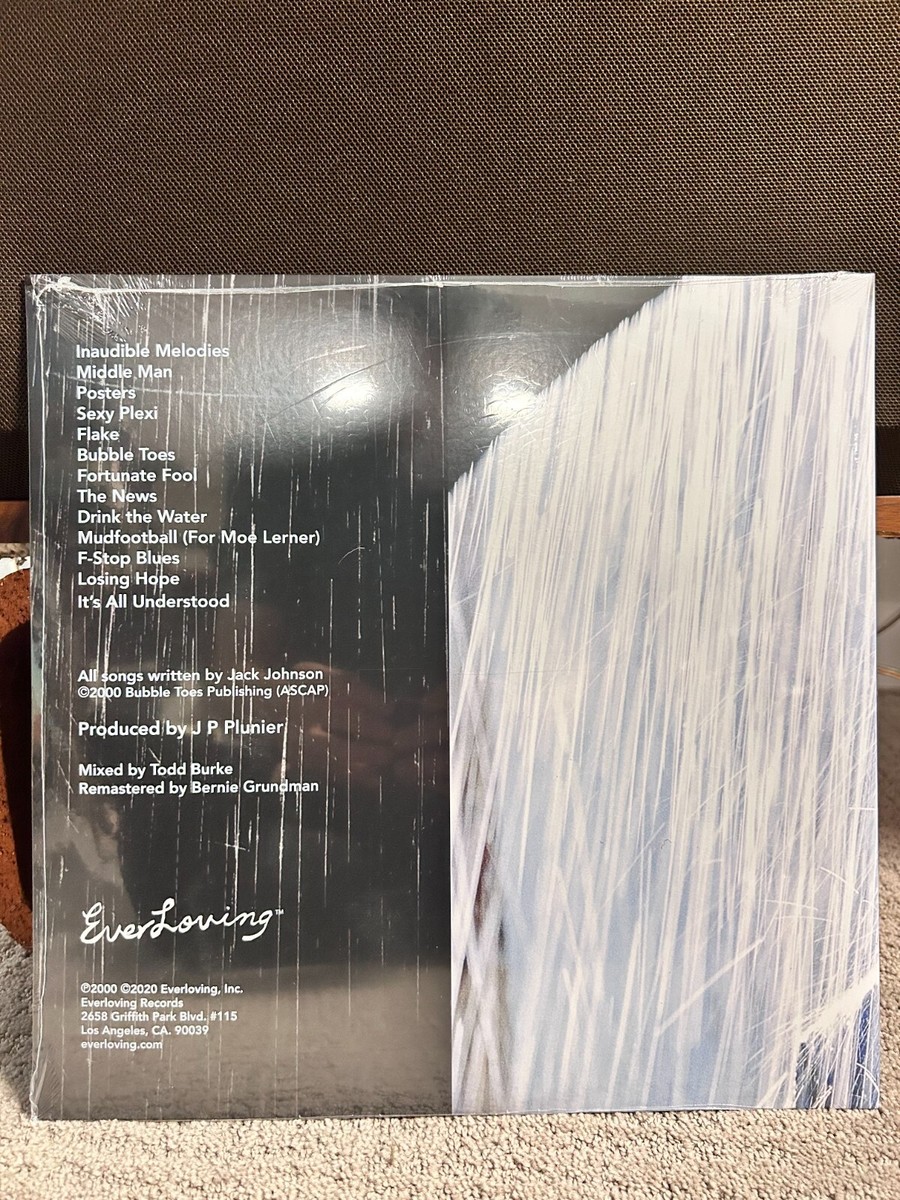 Jack Johnson Brushfire Fairytales Vinyl New Sealed 20th