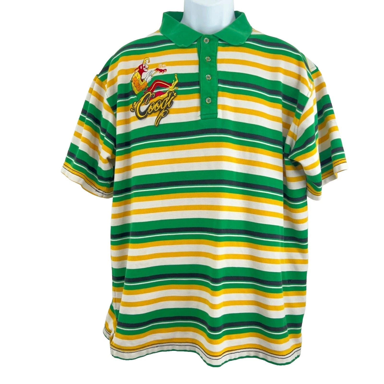 COOGI camisetas a rayas para hombres