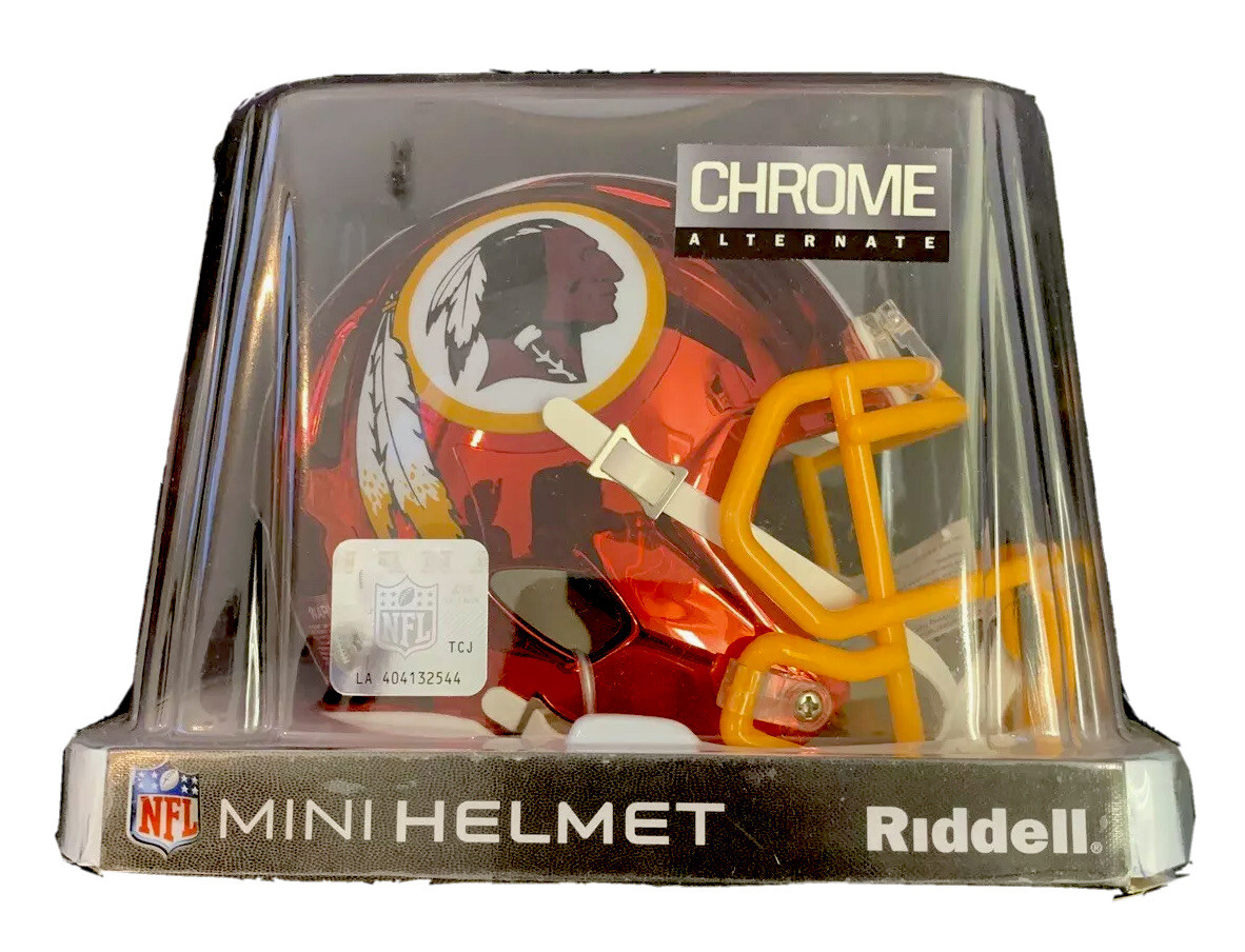 Washington Redskins Chrome Alternate Riddell Speed Mini Football