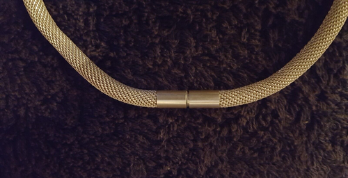 HALSKETTE, Schlangencollier mit Anhänger 40 cm, 28 g Sterling Silber Z. 2 - Bild 3 von 3