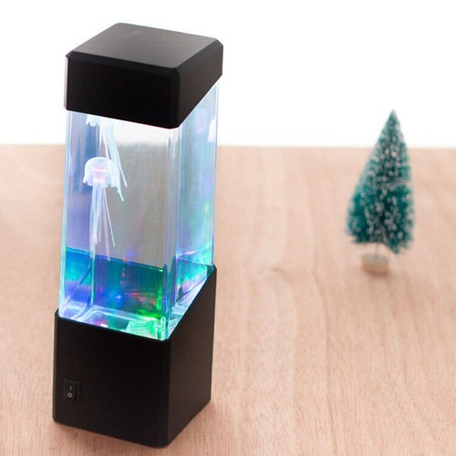 LED Jellyfish Tank Night Light Multicolor Aquarium Electric Mood Lava Lampnp - Bild 13 von 26