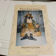 Ragg Bagg Babys Primative Black Rabbit 23" Uncut