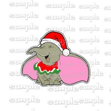Disney Christmas Dumbo awe Premade Scrapbook Paper Piece Die Cut