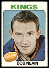 1975-76 O-Pee-Chee Vintage Hockey Bob Nevin #123 VIEW SCAN
