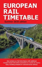 Chris Woodcock European Rail Timetable Summer 2025 (Paperback)
