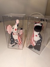 Lefty and Righty 2000 Ty Beanie Babies Very Rare