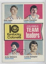 1974-75 Topps Dan Issel Louie Dampier Artis Gilmore #224 HOF 0e7