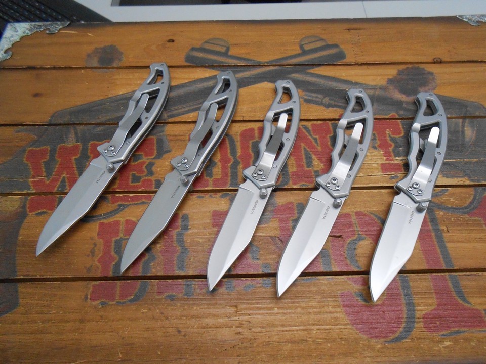 Gerber Paraframe I Pocket Knife Frame Lock Plain Edge Blade | eBay