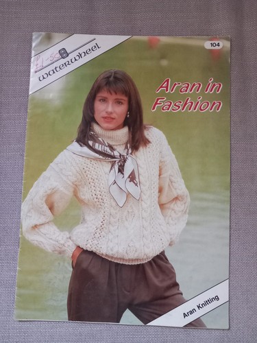Aran Knitting Pattern Book. 11 Patterns. Used, Good Condition - Picture 1 of 7