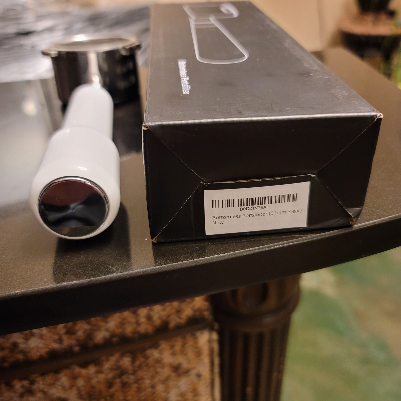 51 mm 3 Ear Bottomless Portafilter Espresso Coffee Handle Trustarch New