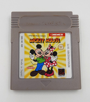   Mickey Mouse   Nintendo Game Boy Spiel   PAL Modul DMG-M2-NOE   Gebraucht  