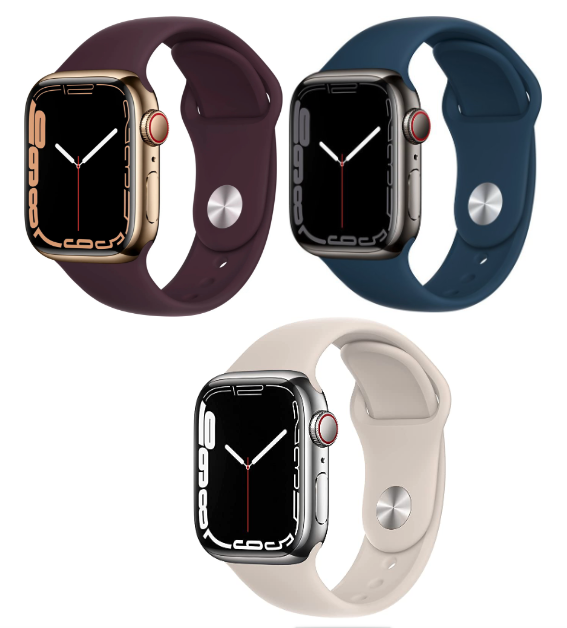 Apple Watch Series 7 41mm (GPS + Cellular) Stainless Steel Apple Watch Series 7 41mm (GPS + Cellular) Stainless Steel