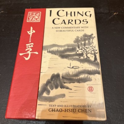 I Ching Cards by Chao-Hsiu Chen 64 Cards & Box No Booklet/Tokens Oracle Trigram 