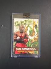Floyd Mayweather Jr. 1/1 Lucky Charm 2026 Wild Card Prizm