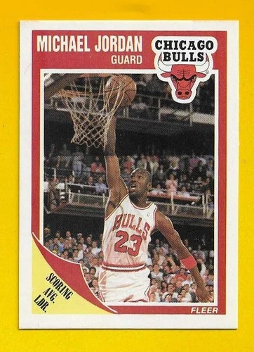 76333 1989-90 Fleer #21 Michael Jordan BK$50