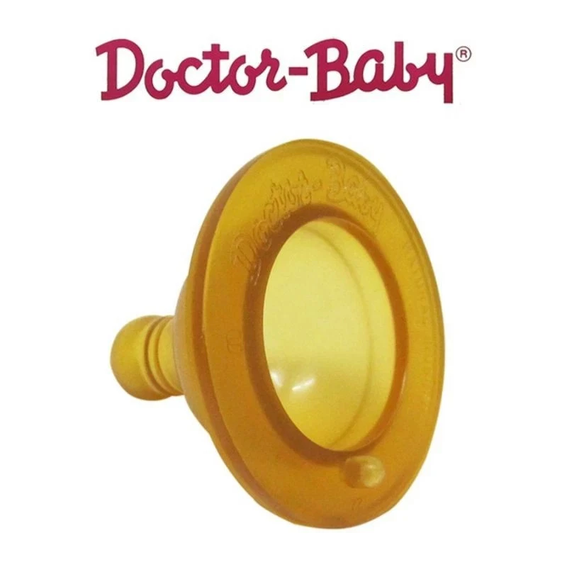 Doctor-Baby 901 Wide Neck Feeding Teats - Natural Rubber Anti-Colic Nipples 0m+