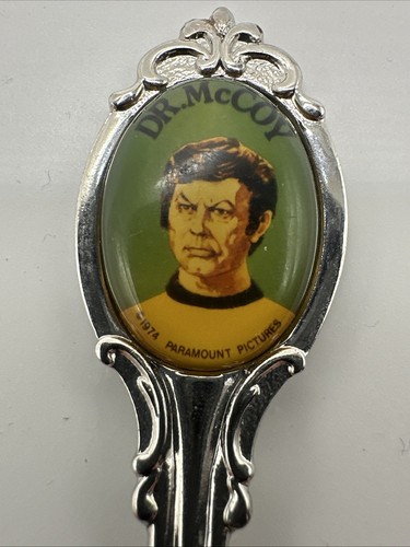 Vintage! 1974 Paramount Pictures Star Trek Dr. McCoy Collectible Spoon - Picture 2 of 3