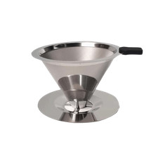 Stainless Steel Coffee Dripper Reusable Coffee Filter Hand Dripping Coffee Maker