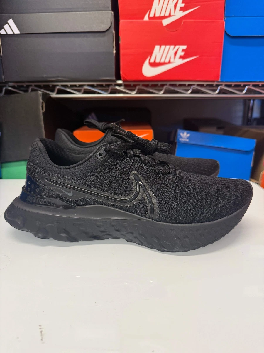 Nike React Infinity Run Flyknit Triple Black for Sale