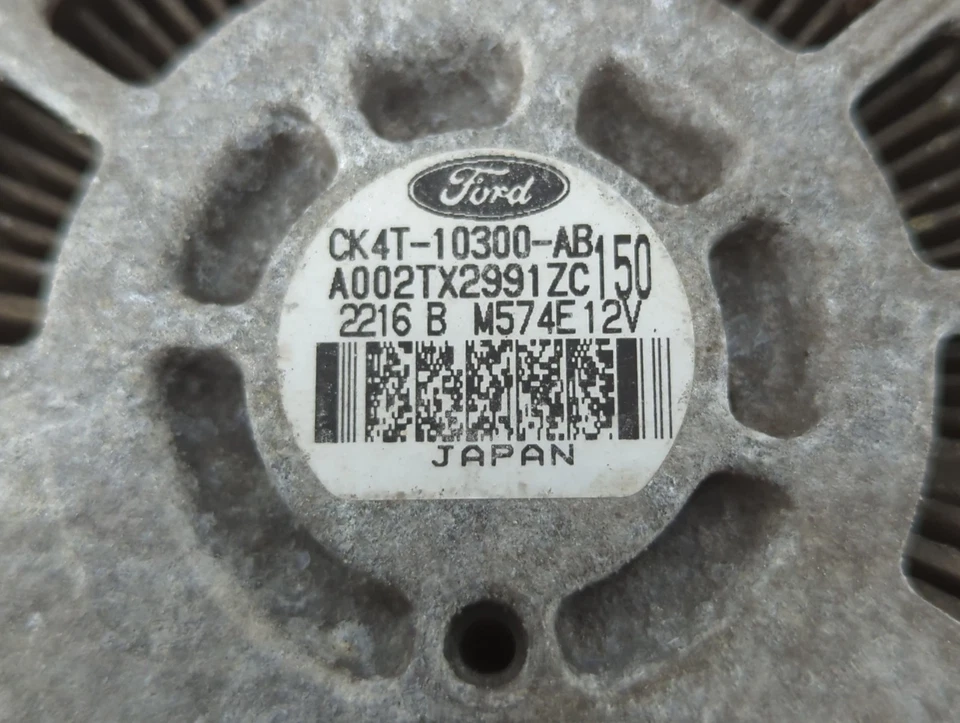 Ford Transit-150 2015 alternador generador conjunto de carga motor fabricante original FJ071 Foto 2 de 4