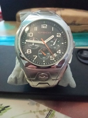 EPOCH Chronograph Watch for HORMEL Foods - Stainless Steel - Rare Merchandising