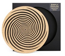 Simply Analog Cork Slipmat Vertigo - Hochwertige Plattentellerauflage Kork