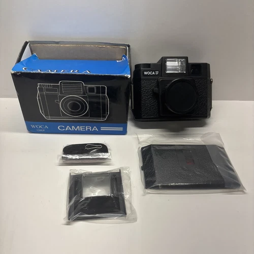 WOCA 120GF Film Camera From Japan / with Box & Accessories UNTESTED