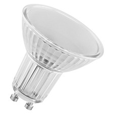 OSRAM LED BASE PAR16 50, Reflektor LED-Lampen aus Glas für GU10 Sockel, Warmweiß