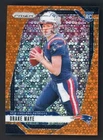 2024 Panini Orange No Huddle Prizm #329 Drake Maye Patriots RC Rookie