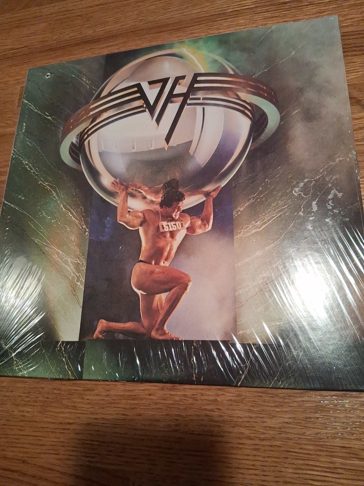 Van Halen 5150 Vinyl LP Record 1st Pressing Unopened Sealed. Has Been Notched