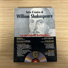 Cofanetto TUTTO IL TEATRO DI WILLIAM SHAKESPEARE enciclopedia multimediale