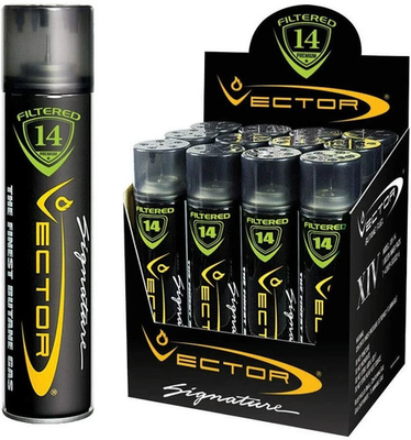 #ad 12 Pack VECTOR The Finest Butane Gas $74.99