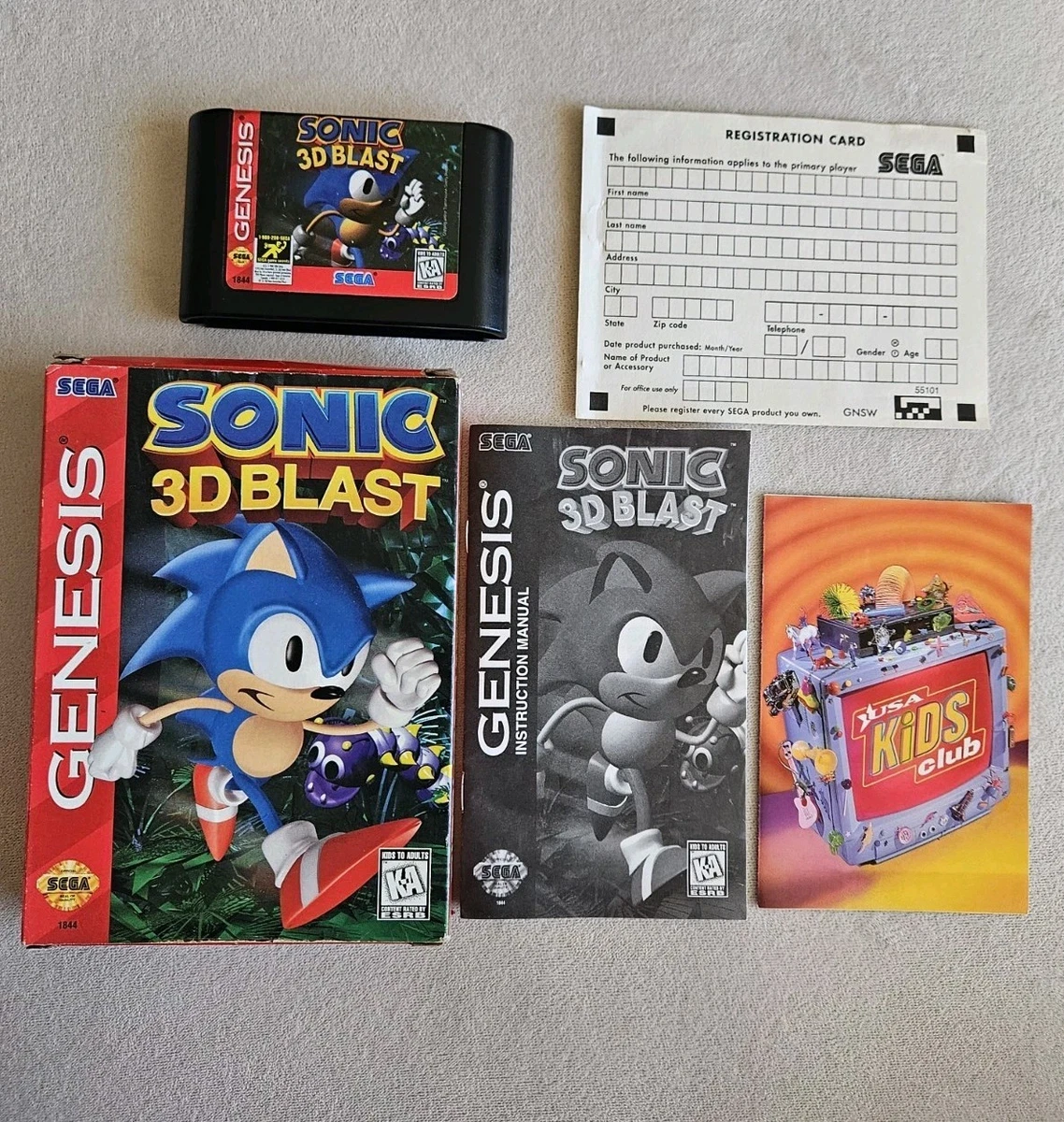 Sonic 3D Blast Video Games for sale | eBay