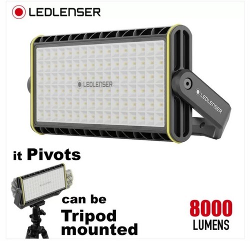 Ledlenser 8000 Lumens Work Area Light Rechargeable & AC Powered AF12R NEW - Picture 1 of 6