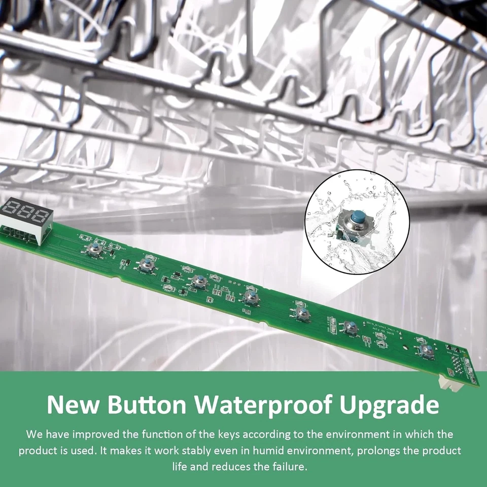 Nuevo WD21X31902 WD21X31902C WD21X23462 Placa de Control Lavavajillas Compatible Foto 2 de 4