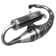 Marmitta Giannelli SHOT V4 Minarelli verticale MBK Booster Spirit Yamaha bws 50