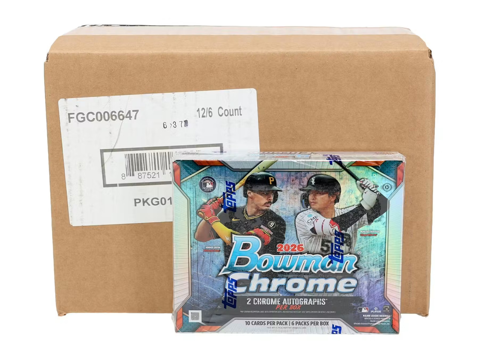 PYT #1010 - 12x 2026 Bowman Chrome Baseball Hobby Boxes (Full Case)