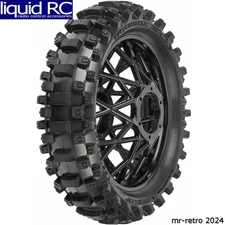 Pro-Line 1023010 Dunlop Geomax MX33 V2 Bead CR4 Rear Tire MTD Bullyspoke Black: