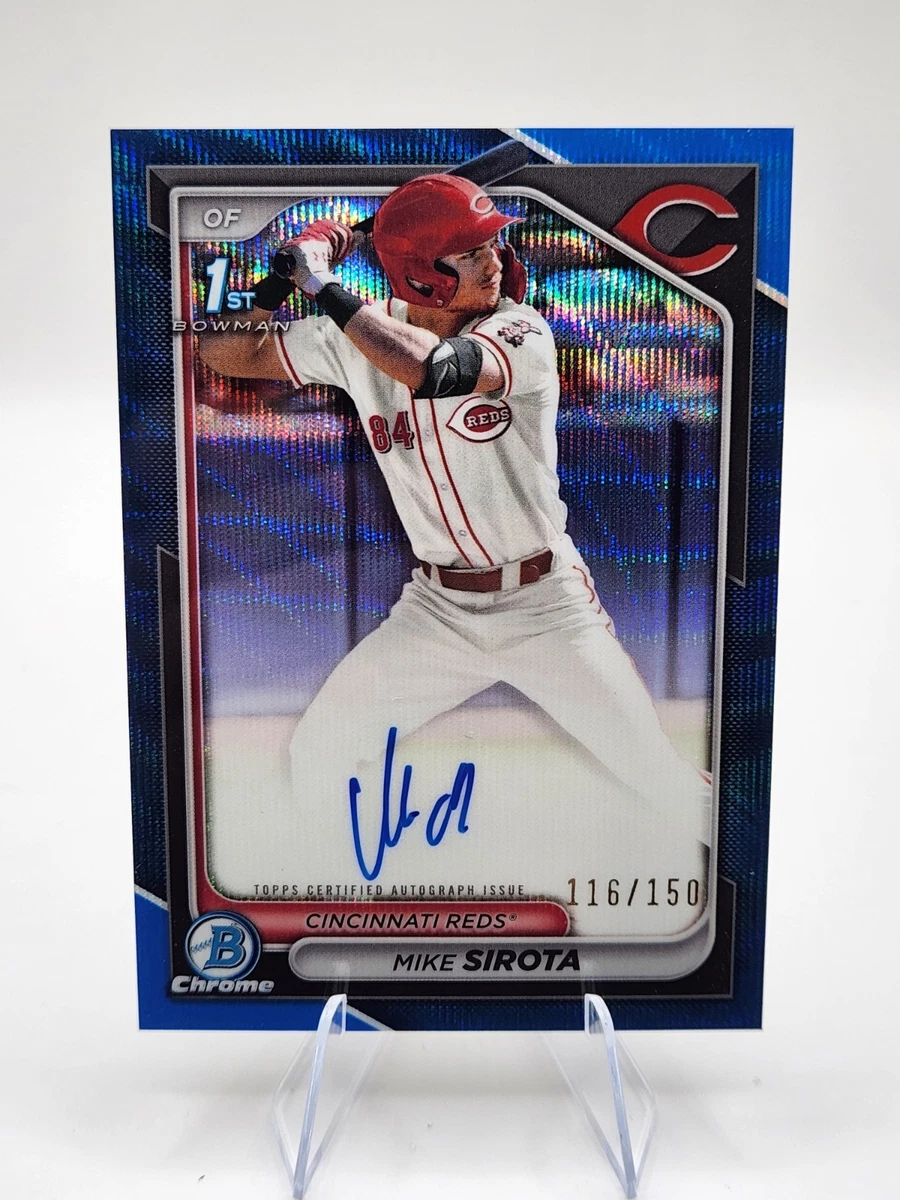 Bowman Cincinnati Reds Baseball Autographed Sports Trading Cards