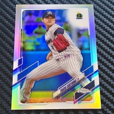 2021 Topps Chrome NPB #86 Taichi Ishiyama Refractor Tokyo Yakult Swallows